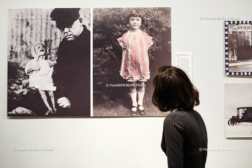 Посол США в Армении Джон Хефферн открыл выставку фотографий «По следам армянских сирот» в Национальной галерее Армении