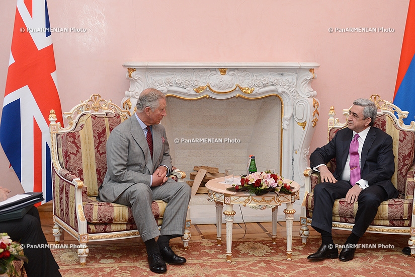 Meeting of RA President Serzh Sargsyan with Prince Charles