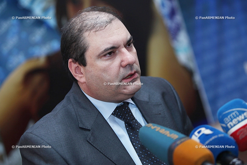 Press conference of Alexander Markarov