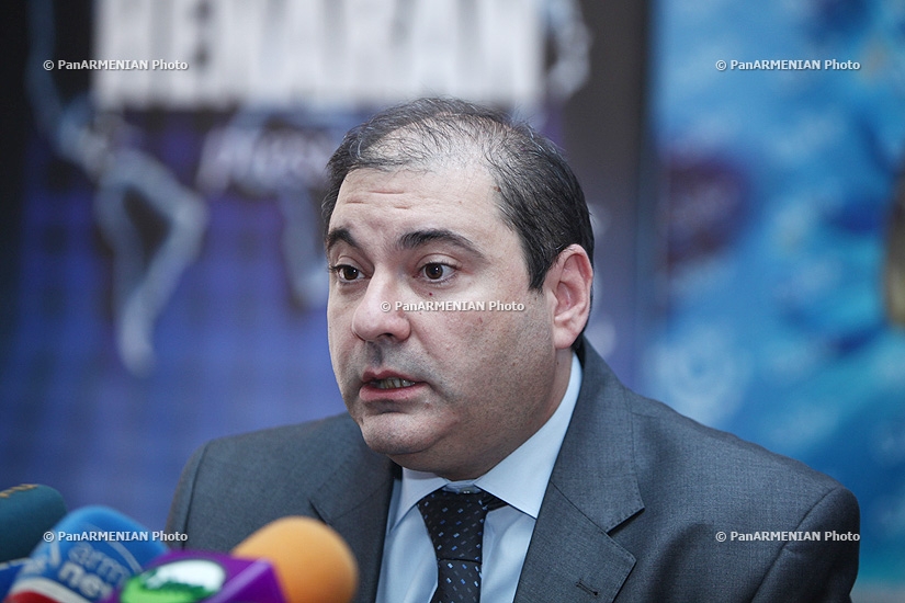 Press conference of Alexander Markarov