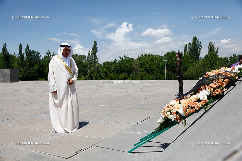 Kuwaiti delegation, headed by the President of the National Assembly, visited Tsitsernakaberd