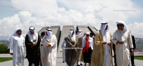 Kuwaiti delegation, headed by the President of the National Assembly, visited Tsitsernakaberd