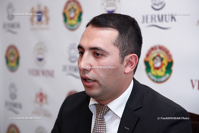 Press conference of Gevorg Vardanyan