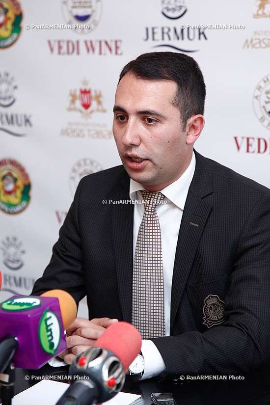 Press conference of Gevorg Vardanyan