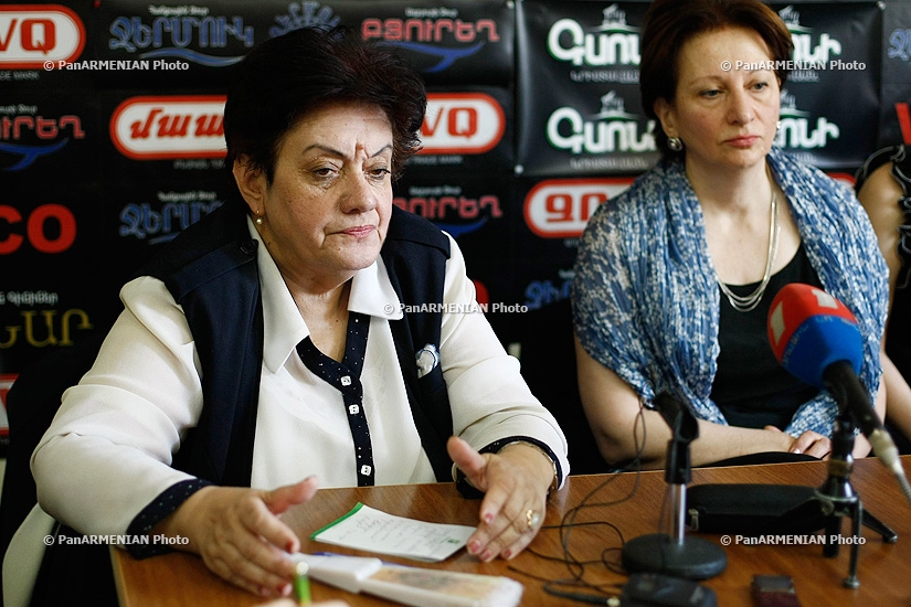 Press conference of architect Sevada Petrosyan, environmentalist Karen Danielyan and Karine Hakobyan