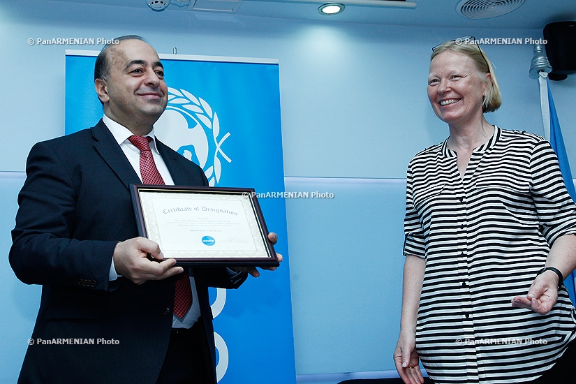 The Honorary Consul of the Slovak Republic in Armenia Mr. Gagik Martirosyan was appointed the national ambassador of UNICEF