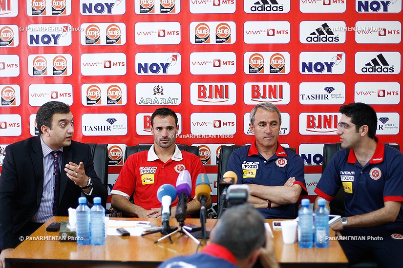 Pre-match press conference of Malta's national football team coach Pietro Ghedin