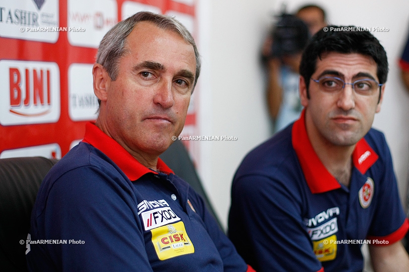 Pre-match press conference of Malta's national football team coach Pietro Ghedin