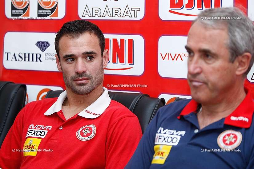 Pre-match press conference of Malta's national football team coach Pietro Ghedin