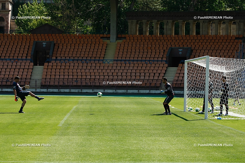 Open trainingof Malta national football team 