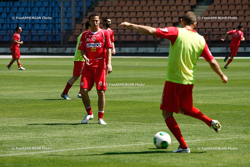 Open trainingof Malta national football team 