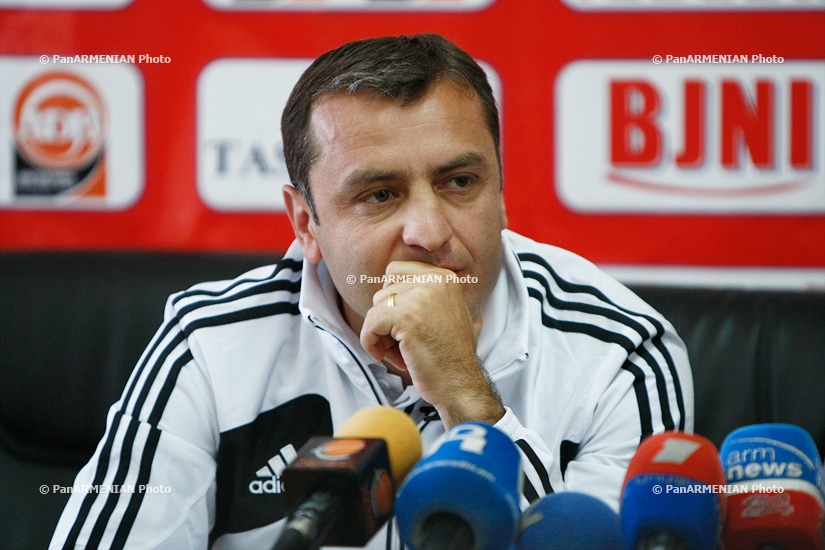 Pre-match press conference of Vardan Minasyan, head coach of the Armenia national football team