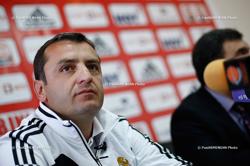 Pre-match press conference of Vardan Minasyan, head coach of the Armenia national football team