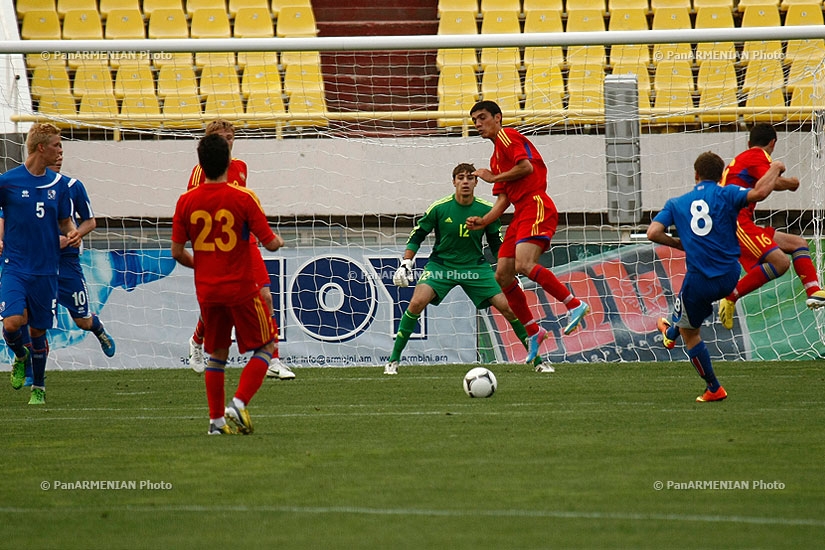  Armenia vs Iceland youth teams' match'