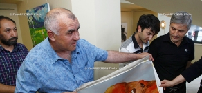 Предпоказ коллекции картин армянских художников ливанского армянина Мовсеса Эркеляна