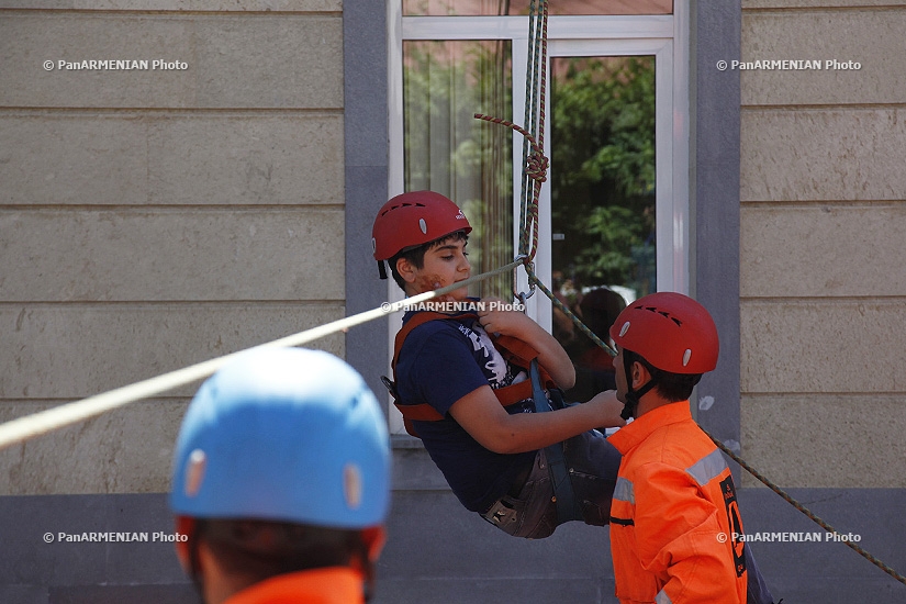 Ministry of Emergency Situations of Armenia and the French Embassy held a joint training exercise
