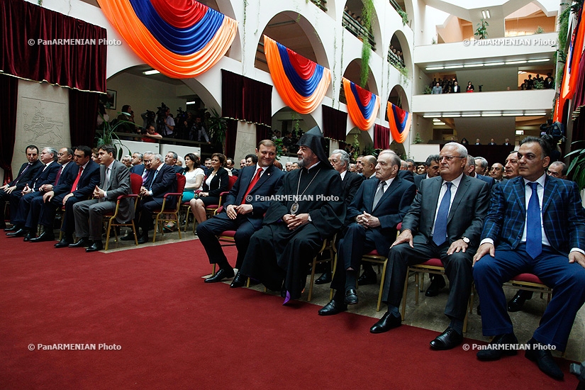 Церемония инаугурации переизбранного мэра Еревана Тарона Маргаряна