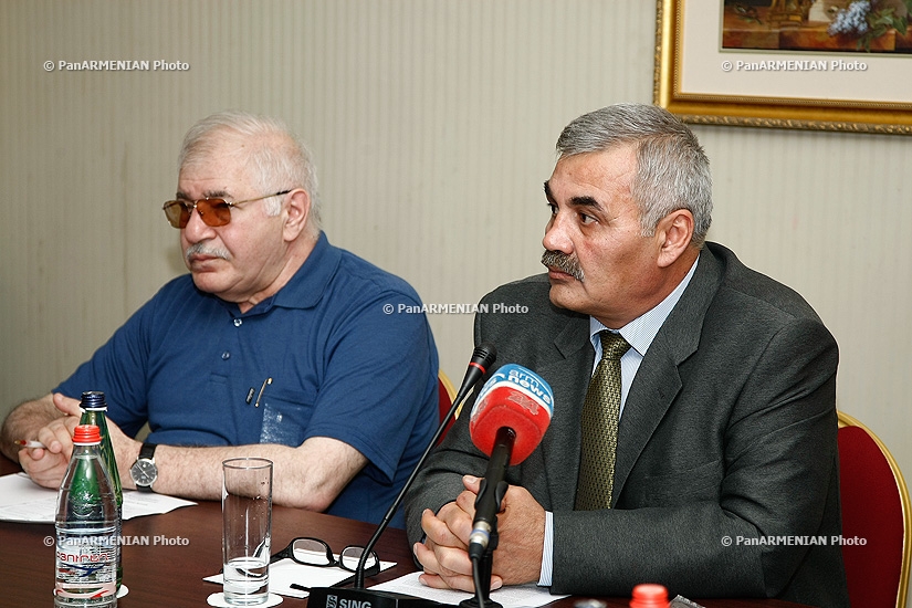 Press conference titled Syria: Past, Present and Future was held in Armenia Marriott Hotel
