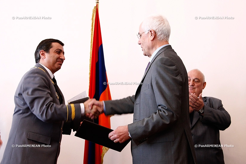 Подписание Меморандума о сотрудничестве между Службой принудительного исполнения судебных актов Министерства юстиции Армении и юридическим факультетом ЕГУ