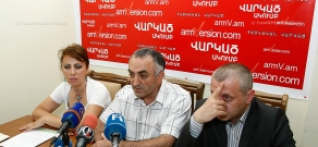 Press conference of Ani Kaghinyan and Aram Grigoryan