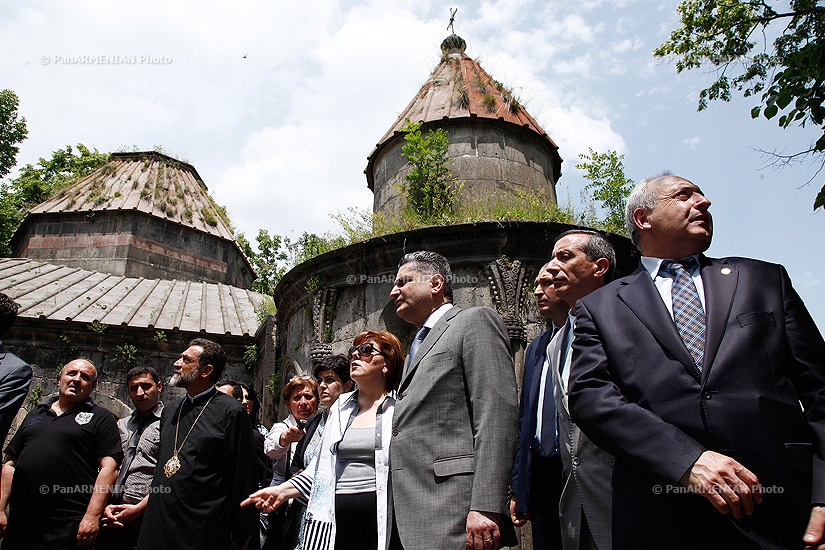 RA Prime Minister Tigran Sargsyan visited Sanahin monastery 