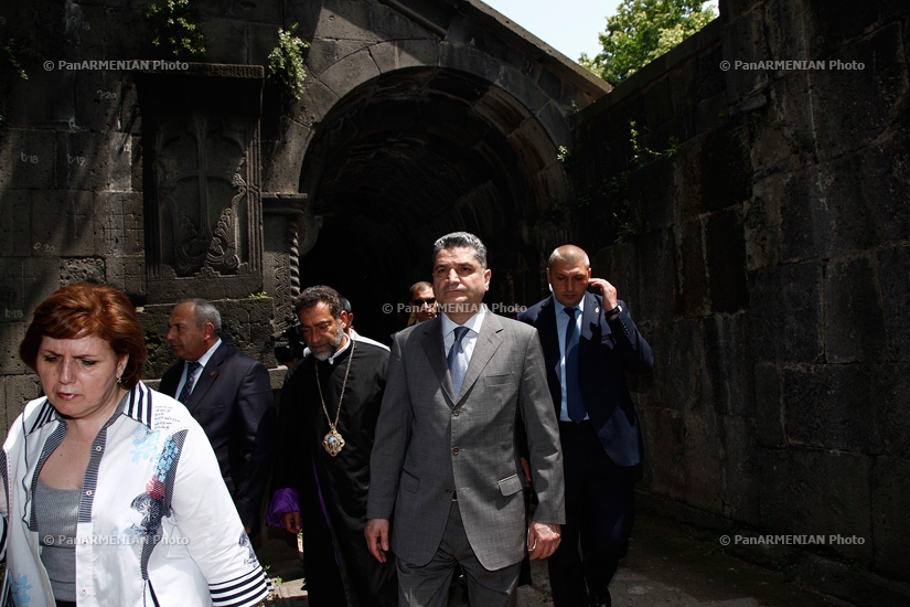 ՀՀ վարչապետը Տիգրան Սարգսյանը այցելեց Սանահին վահանական համալիր