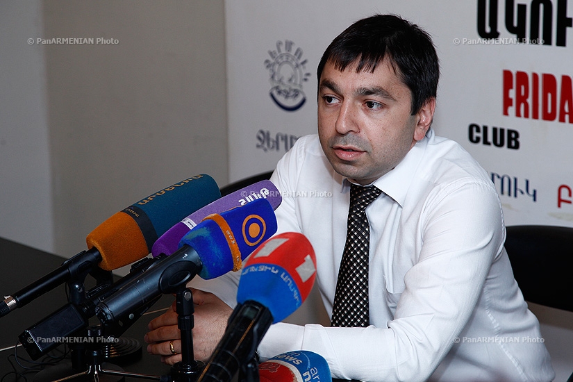 Press conference of Karen Baghdasaryan, Head of the Department for Project Management of Spayka LLC 