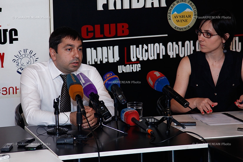 Press conference of Karen Baghdasaryan, Head of the Department for Project Management of Spayka LLC 