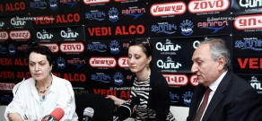 Пресс-конференция Вардана Бостанджяна и Ларисы Алавердян