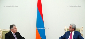 Новоназначенный посол Ирака в Армении Кази Тайер Халед вручил свои верительные грамоты президенту Аремении Сержу Саргсяну