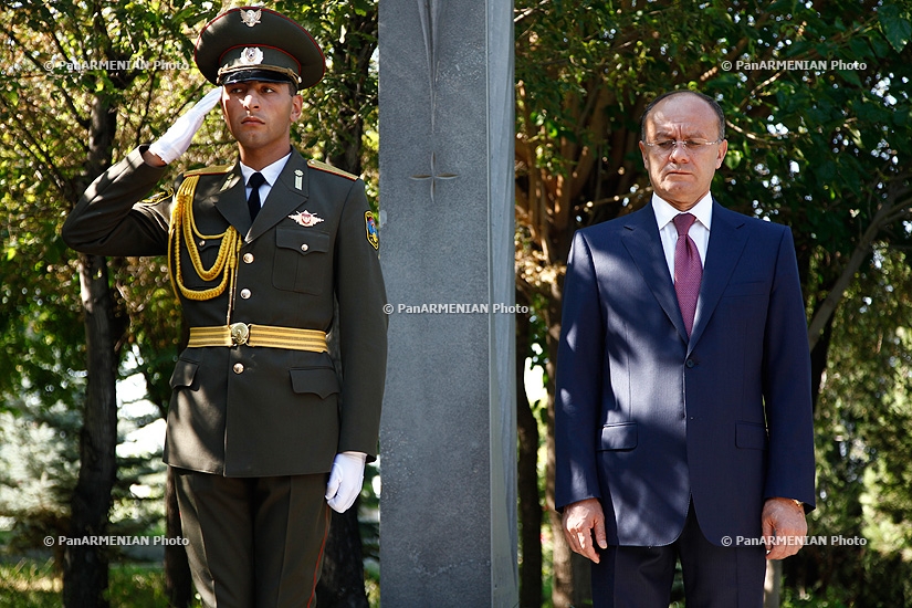  Wreath-laying ceremony in Commemoration Day of Missing Soldiers in Yerablur Military Pantheon
