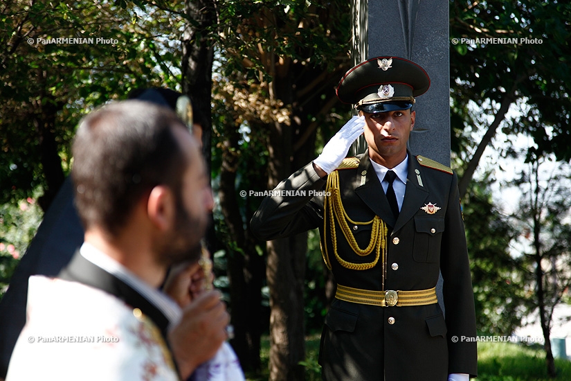  Wreath-laying ceremony in Commemoration Day of Missing Soldiers in Yerablur Military Pantheon