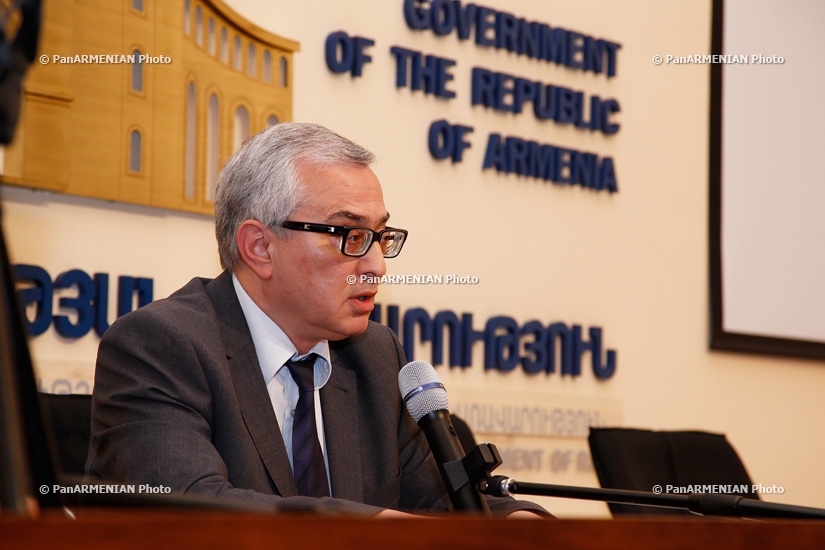 Пресс-конференция заместителя Министра охраны природы Армении Симона Папяна, посвященная отчету Контрольной палаты