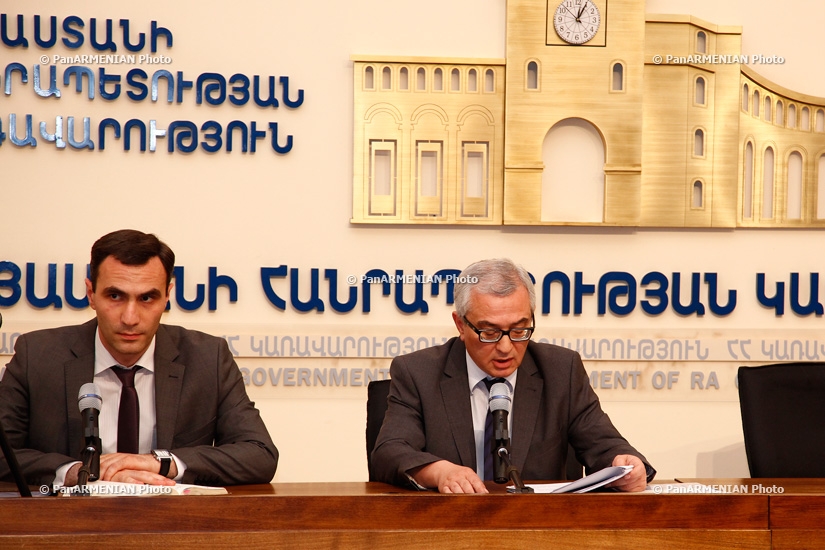 Пресс-конференция заместителя Министра охраны природы Армении Симона Папяна, посвященная отчету Контрольной палаты