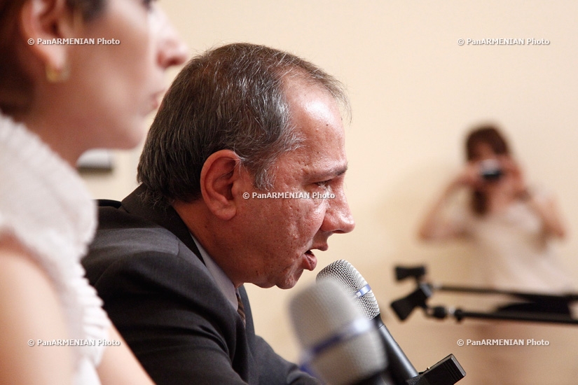 Пресс-конференция министра экономики Армении Ваграма Аванесяна, посвященная отчету Контрольной палаты