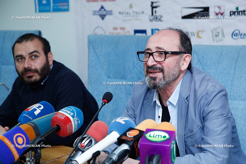 Press conference of Golden Apricot Yerevan International Film Festival before the opening of the festival