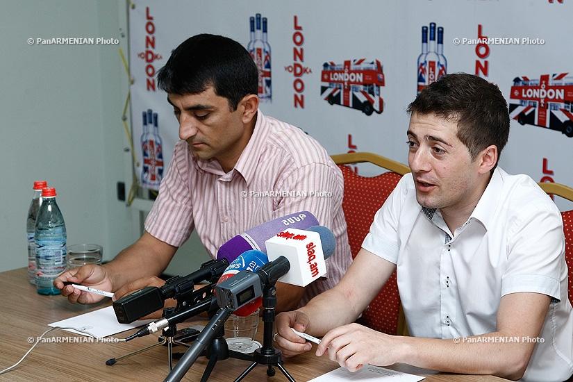 Press conference of Vrezh Kirakosyan, Armenia's representative at the International Pop Song Performers Contest 