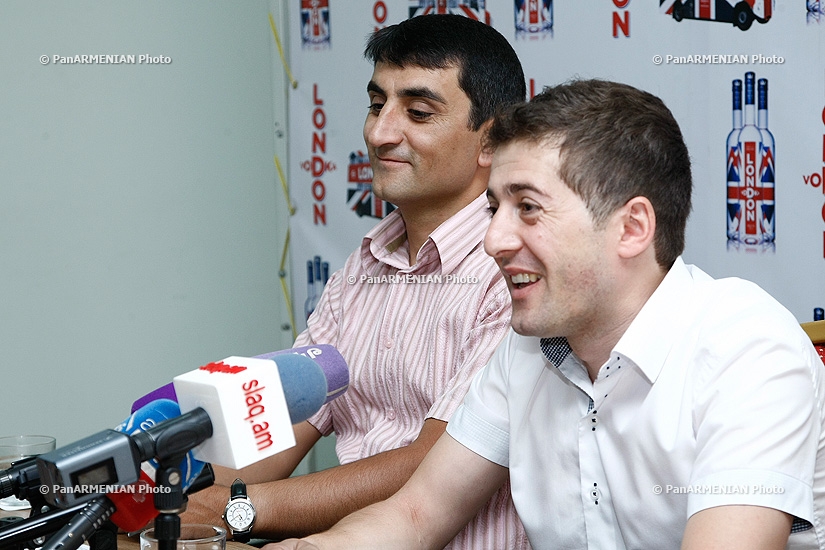Press conference of Vrezh Kirakosyan, Armenia's representative at the International Pop Song Performers Contest 