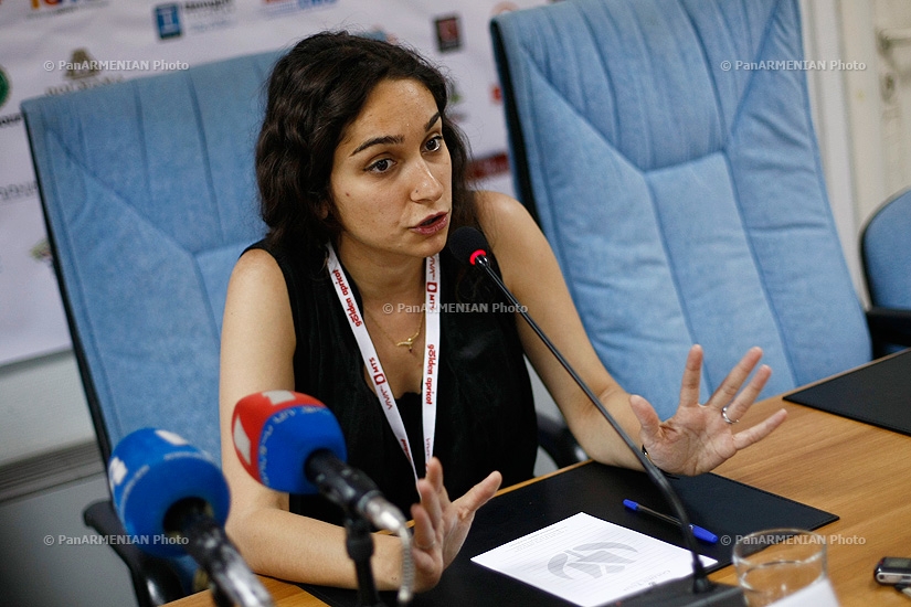 Press conference of Ara Chagharyan and Tamara Stepanyan within the frameworks of Golden Apricot 10th Film Festival