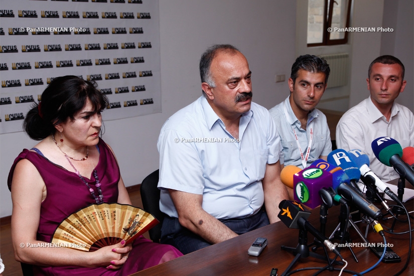 Press conference of Sedrak Mamulyan, Gevorg Mkrtchyan, Svetlana Poghosyan and Vardan Hakobyan