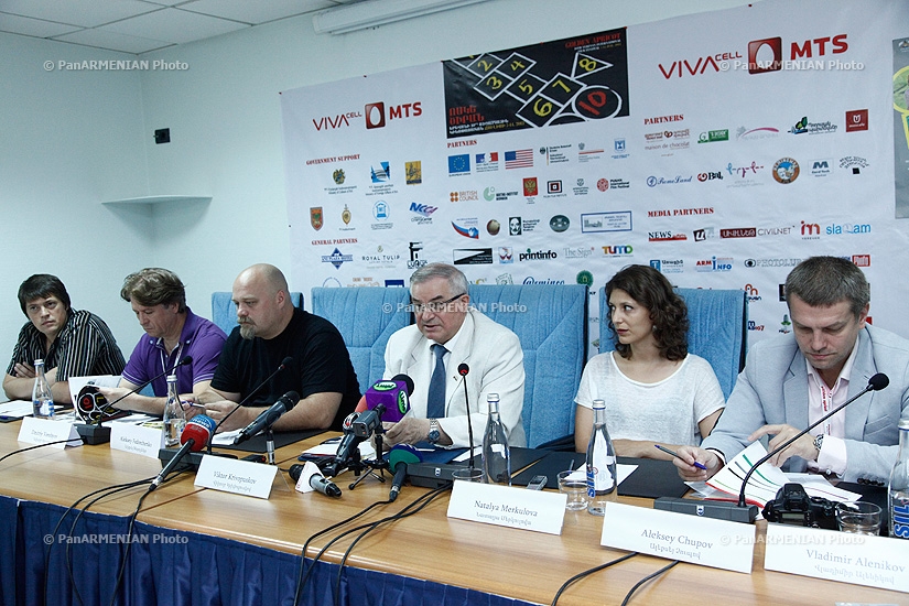 Press conference on Programme of Russia's films days within the frameworks of Golden Apricot 10th Film Festival
