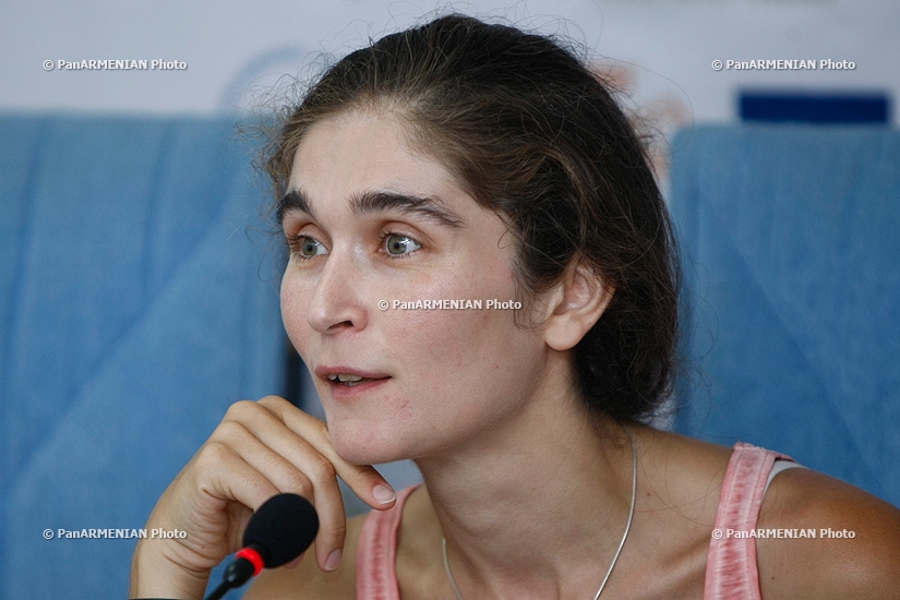 «Золотой абрикос»: Пресс-конференция Марии Саакян