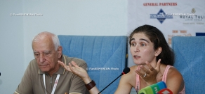 Press conference of Maria Sahakyan within the frameworks of Golden Apricot 10th Film Festival