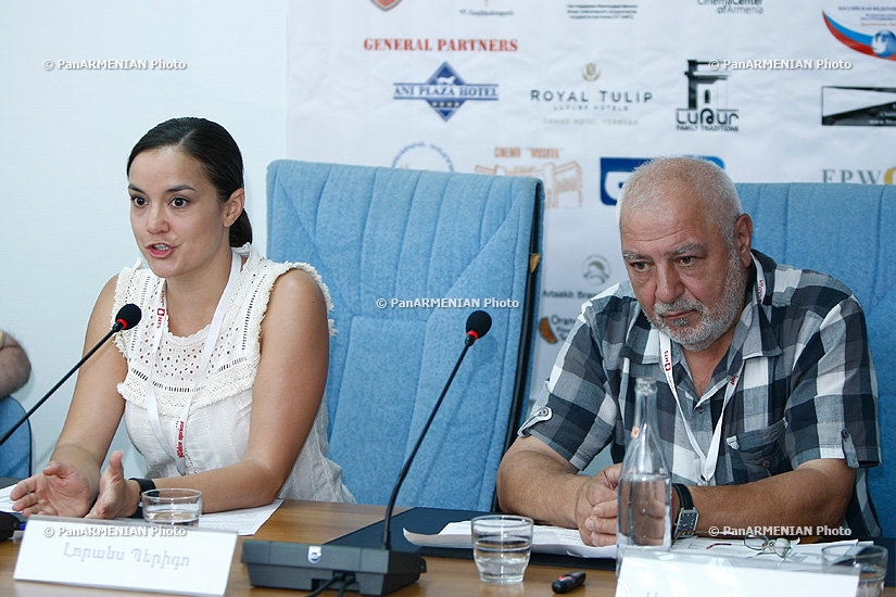 «Золотой абрикос»: Пресс-конференция Лоранса Периго и Арто Пехливаняна