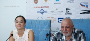 «Золотой абрикос»: Пресс-конференция Лоранса Периго и Арто Пехливаняна