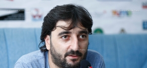 Press conference of Arshaluys Harutyunyan within the frameworks of Golden Apricot 10th Film Festival