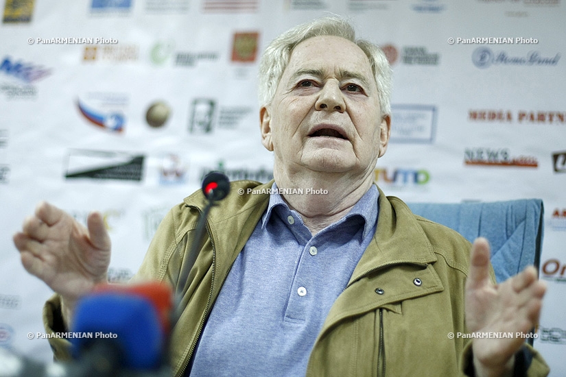 Press conference of Istvan Szabo within the frameworks of Golden Apricot 10th Film Festival