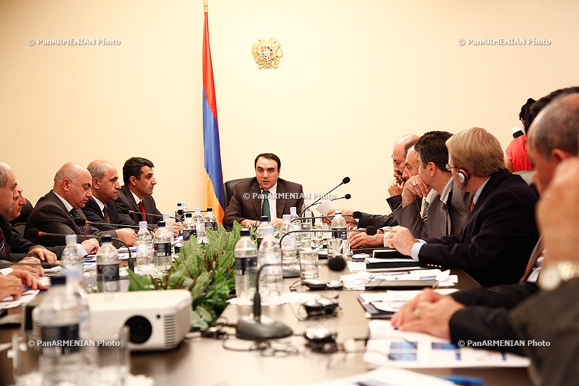 The intergovernmental session of the EU-Armenia