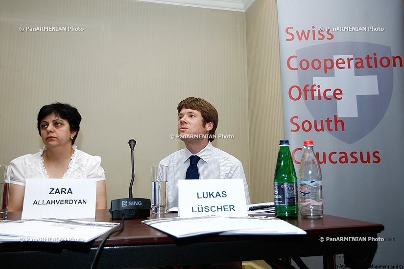 Пресс-конференция, посвященная новой стратегии Швейцарского Сотрудничества на Южном Кавказе 2013-2016 гг