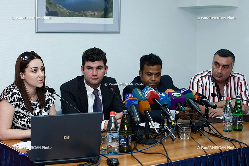 Press conference on the opening Air Arabia airline flights